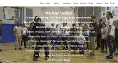 Desktop Screenshot of kravmagasd.com